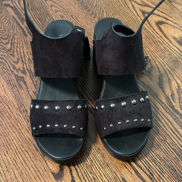 Top shop black block heels size 9 - Picture 5 of 6